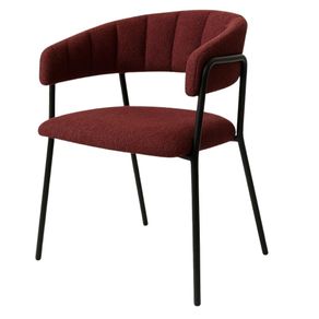 Cadeira Marau Boucle Marsala